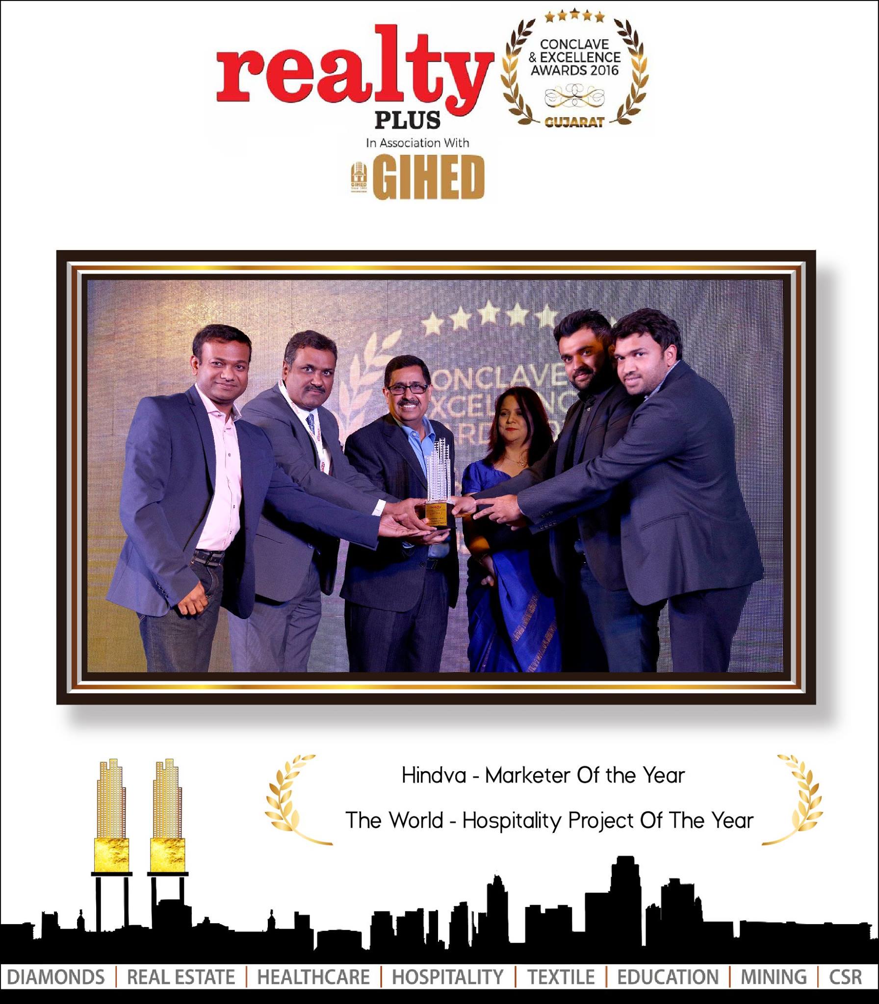 Hindva – Realty Plus Conclave & Excellence Awards 2016