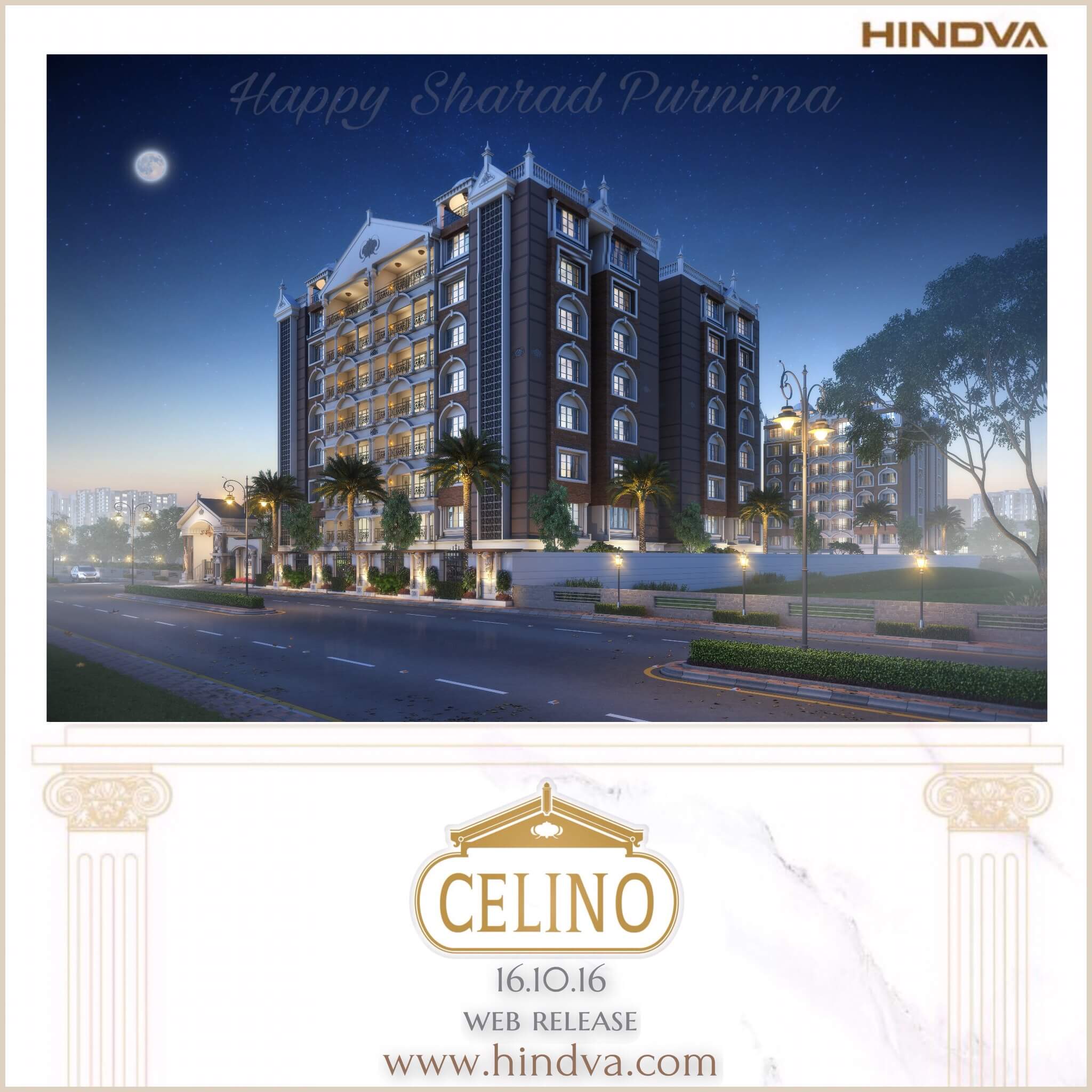 Happy Sharad Puranima – Celino by Hindva