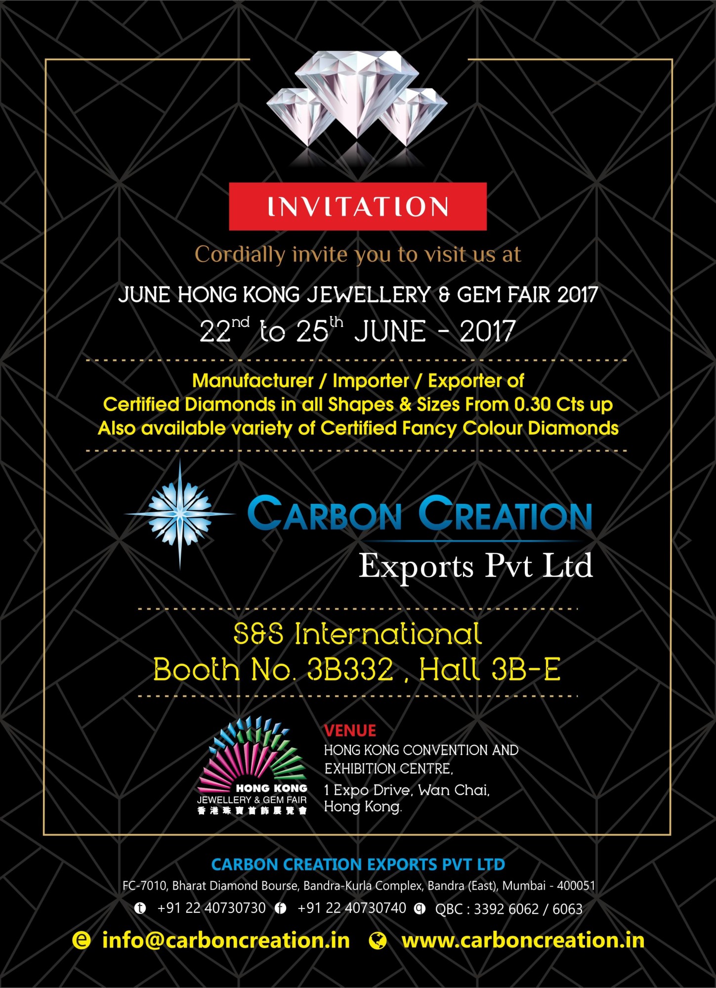Jewellery & Gem Fair 2017 ( Hong Kong )