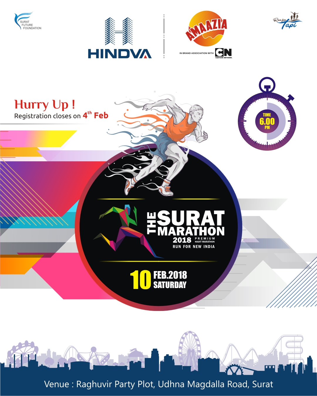 The Surat Marathon 2018 – Run for New India