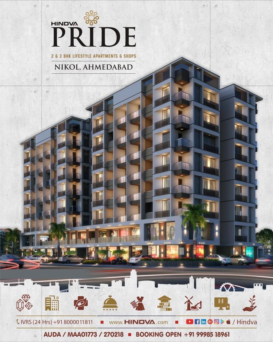 PRIDE â€¢ 2 & 3 BHK Lifestyle Apartments & Shops